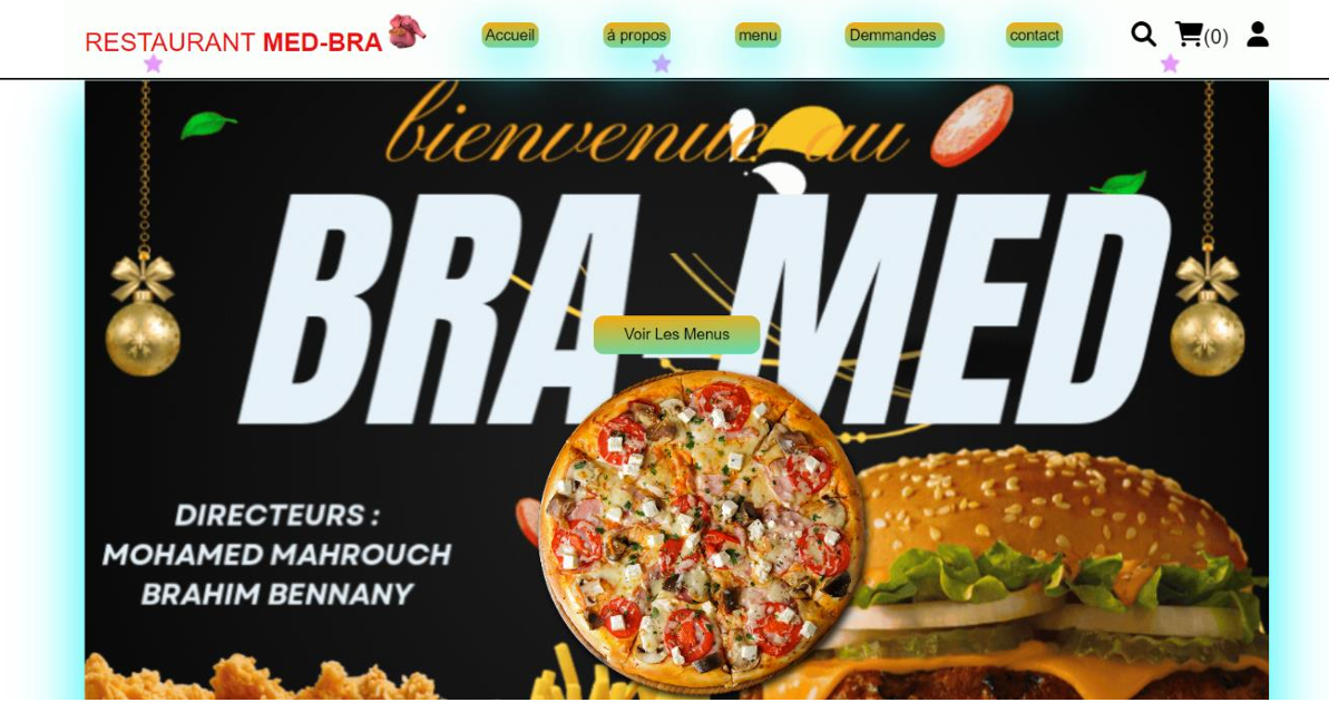 Site de gestion restaurant